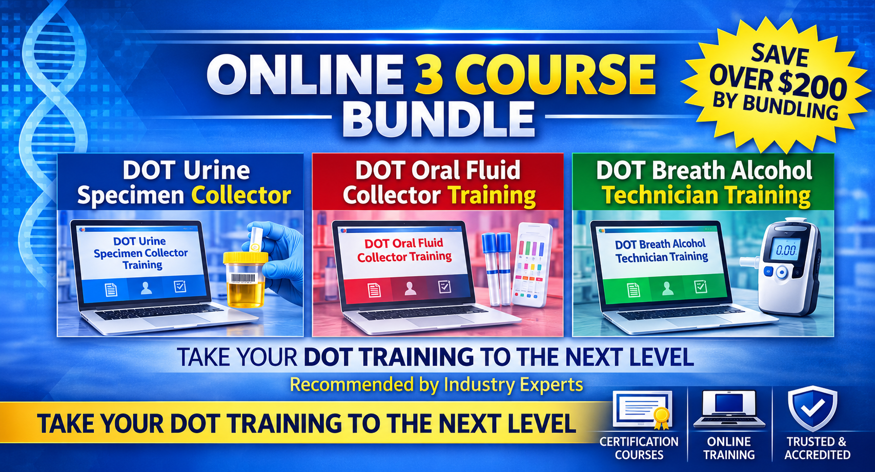 3 Course DOT Collector Bundle